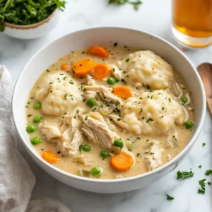 Slow Cooker Chicken and Dumplings Recipe