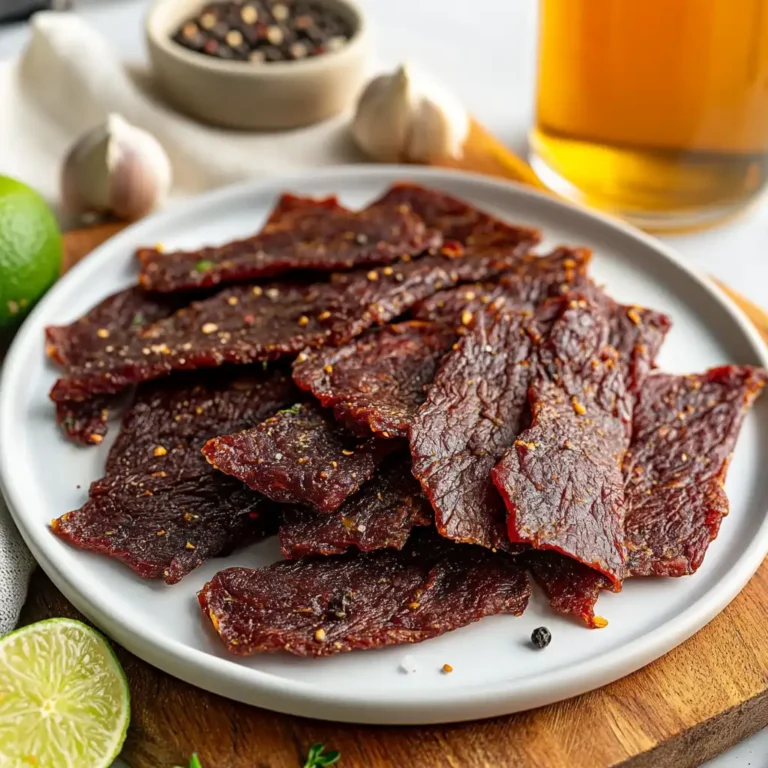 Homemade Beef Jerky Recipe