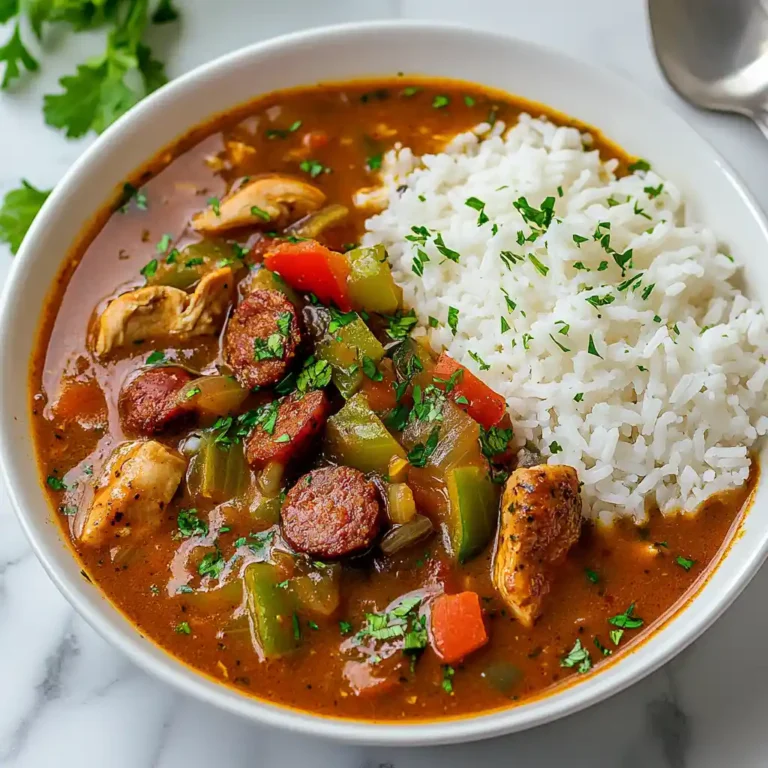 Chicken And Sausage Gumbo Recipe