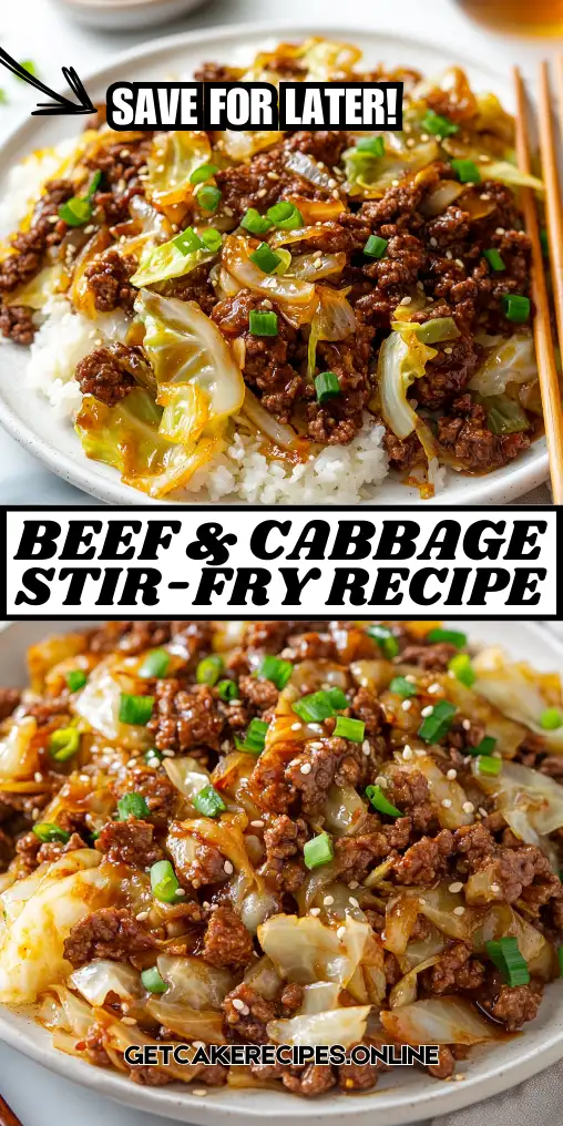 Easy Beef and Cabbage Stir Fry Recipe