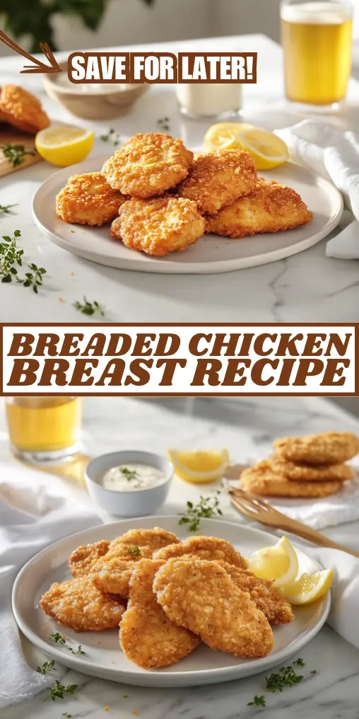 Crispy Breaded Chicken Breast Recipe
