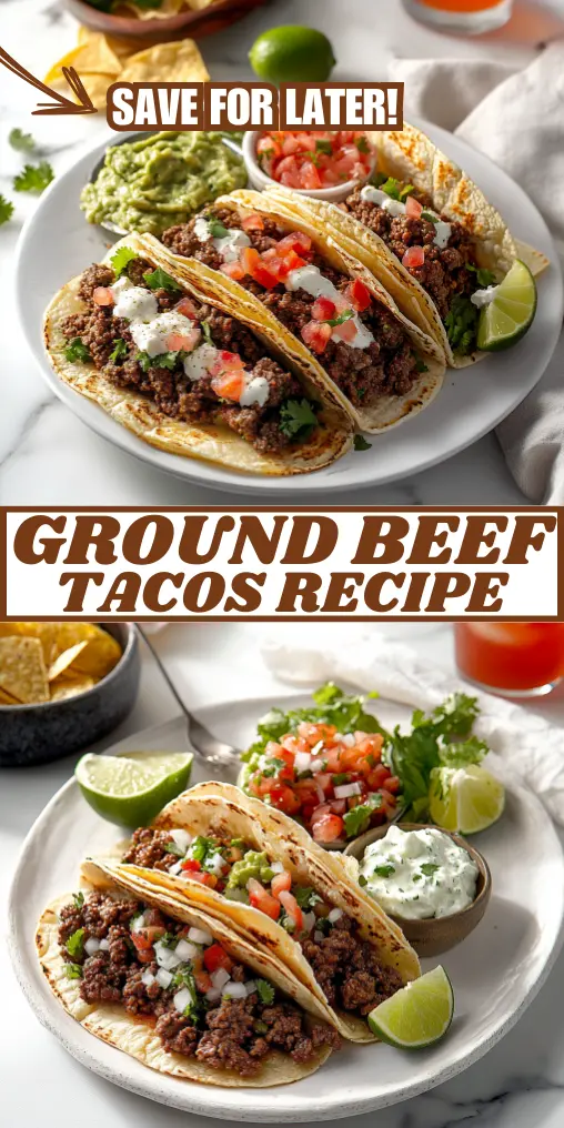 Easy Ground Beef Tacos Recipe