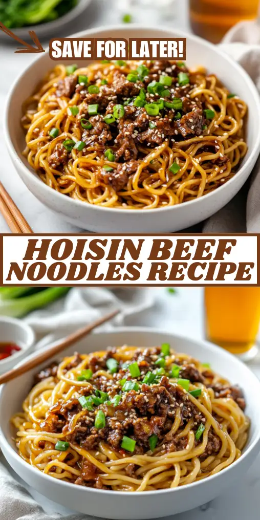 Hoisin Beef Noodles Recipe