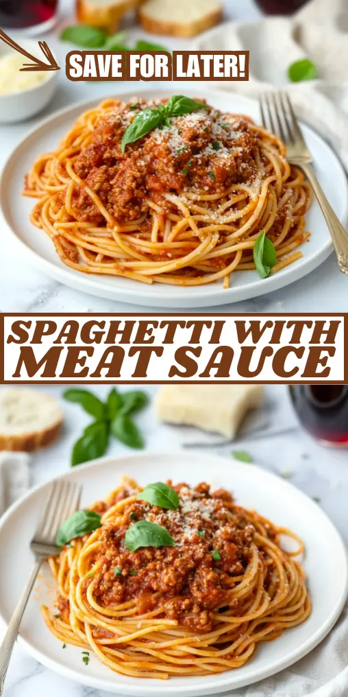 Spaghetti with Meat Sauce Recipe