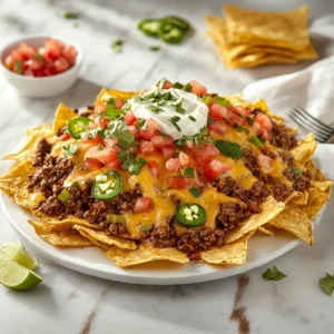 Easy Ground Beef Nachos Recipe