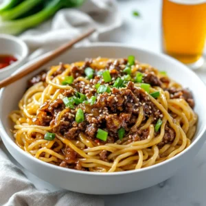 Hoisin Beef Noodles Recipe