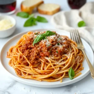 Spaghetti with Meat Sauce Recipe