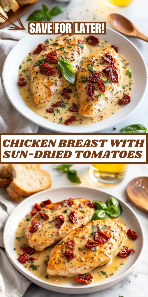 Chicken Breast with Sun-Dried Tomatoes Recipe