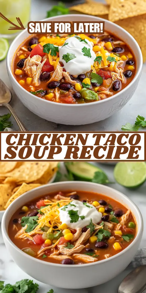 Chicken Taco Soup Recipe
