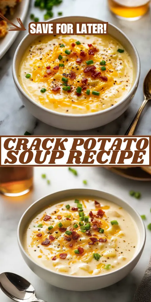 Crock Pot Crack Potato Soup Recipe