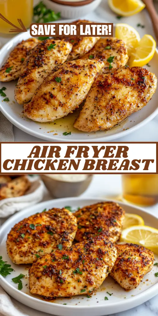 Easy Air Fryer Chicken Breast Recipe