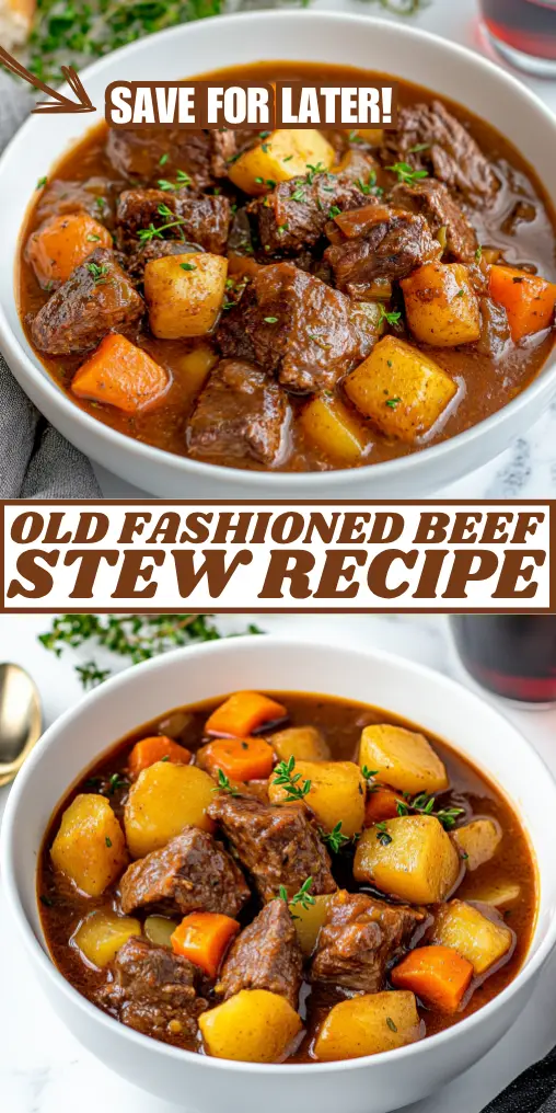 Old Fashioned Beef Stew Recipe