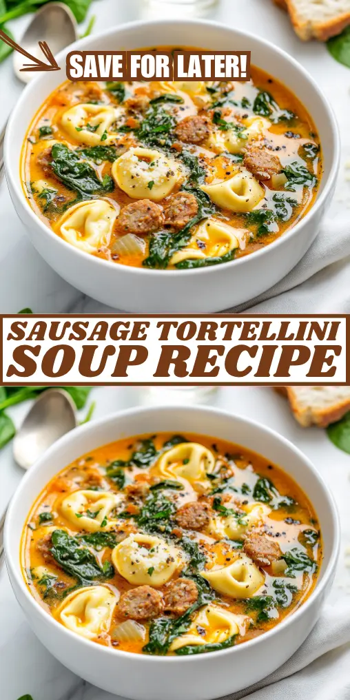 Sausage Tortellini Soup Recipe