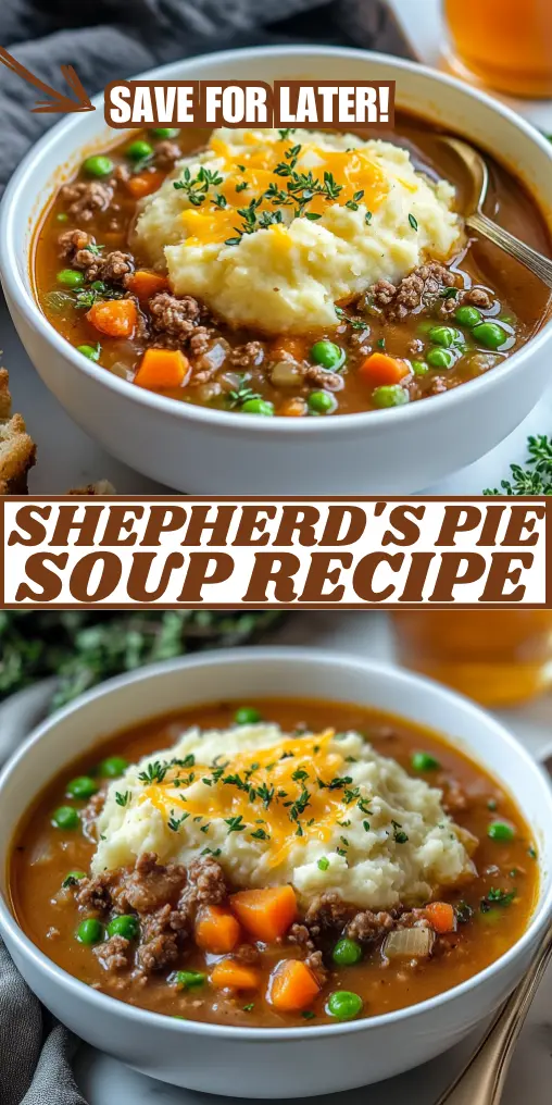 Shepherd's Pie Soup Recipe