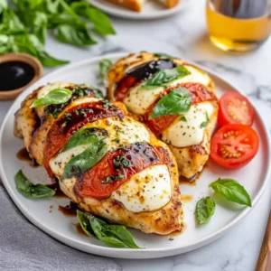 Caprese Stuffed Chicken Breast Recipe