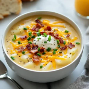 Loaded Baked Potato Soup Recipe
