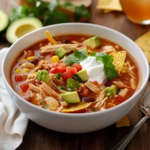 The Best Chicken Tortilla Soup Recipe